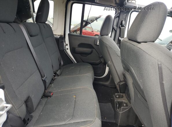 1C4PJXDG9RW210344 2024 JEEP WRANGLER White უკანა სავარძლების ხედი
