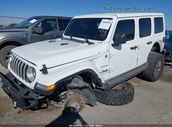 1C4PJXEN2RW103469 2024 JEEP WRANGLER Белый Передняя левая четверть