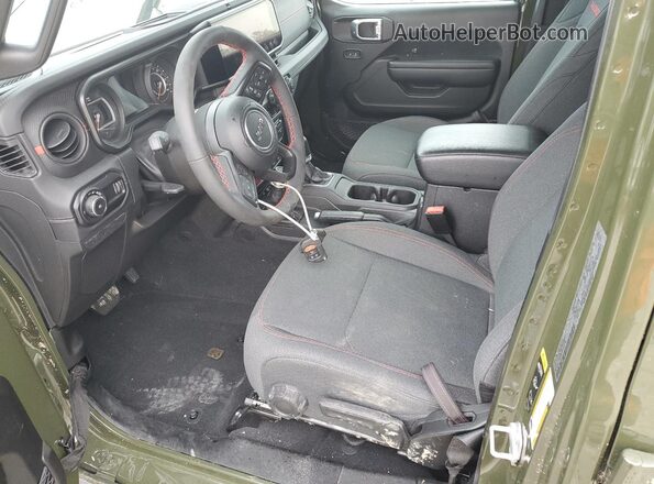 1C4PJXFG3RW156522 2024 JEEP WRANGLER Green Vista interior delantera