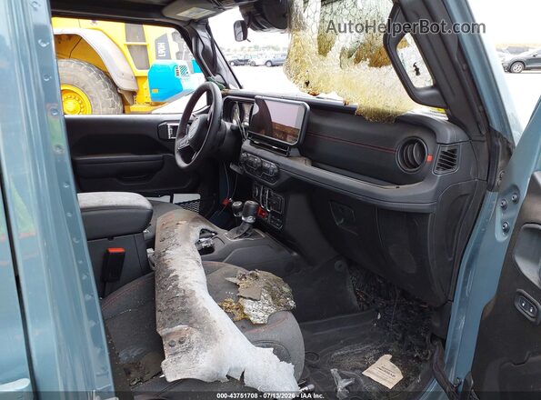1C4PJXFG5RW368094 2024 JEEP WRANGLER Gray Вид салону спереду