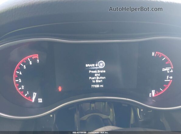1C4RDJAG0LC286240 2020 DODGE DURANGO Black Vista de los asientos traseros