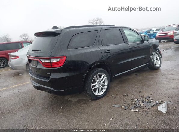 1C4RDJDG0SC518409 2025 DODGE DURANGO Black უკანა მარჯვენა