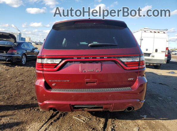 1C4RDJDG1RC217531 2024 DODGE DURANGO Burgundy Вид ззаду