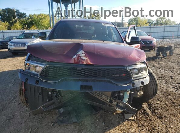 1C4RDJDG1RC217531 2024 DODGE DURANGO Burgundy Вид спереду