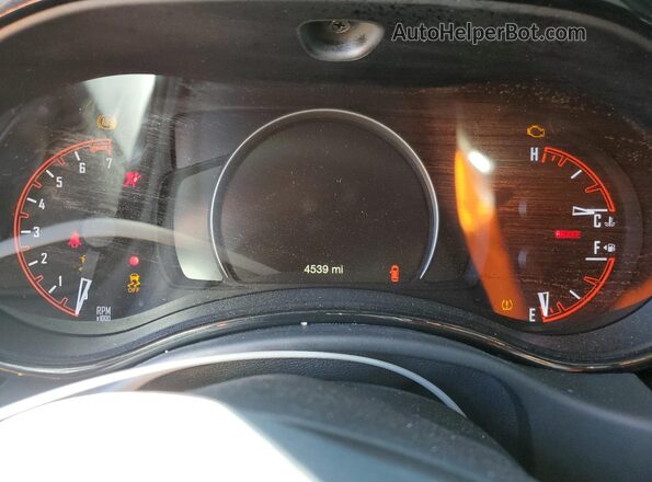 1C4RDJDG1SC539107 2025 DODGE DURANGO White Вид щитка приладів
