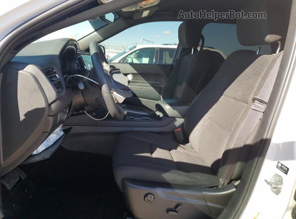 1C4RDJDG1SC539107 2025 DODGE DURANGO White Вид салону спереду