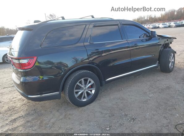 1C4RDJDG2GC301922 2016 DODGE DURANGO Черный Задняя правая четверть