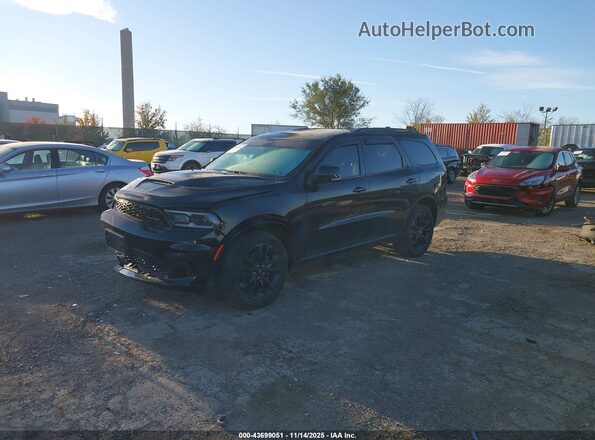 1C4RDJDG5MC766030 2021 DODGE DURANGO Black Front left