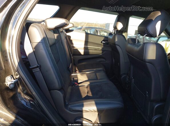 1C4RDJDG5MC766030 2021 DODGE DURANGO Black VIN sticker view