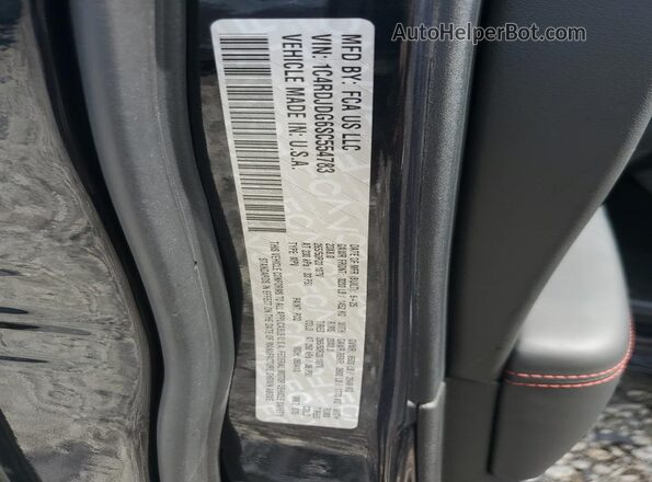 1C4RDJDG6SC554783 2025 DODGE DURANGO Blue VIN sticker view