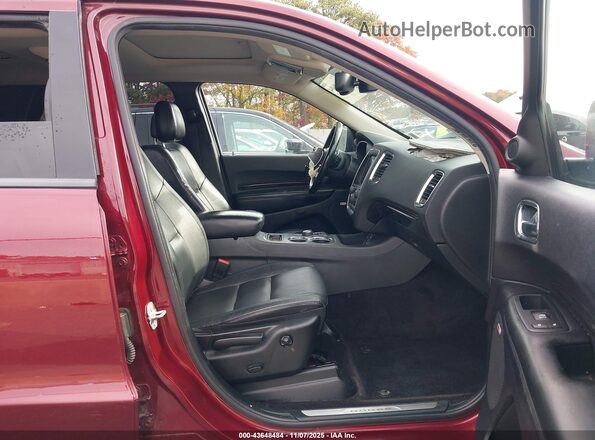 1C4RDJDG7GC397935 2016 DODGE DURANGO Burgundy Vista interior delantera