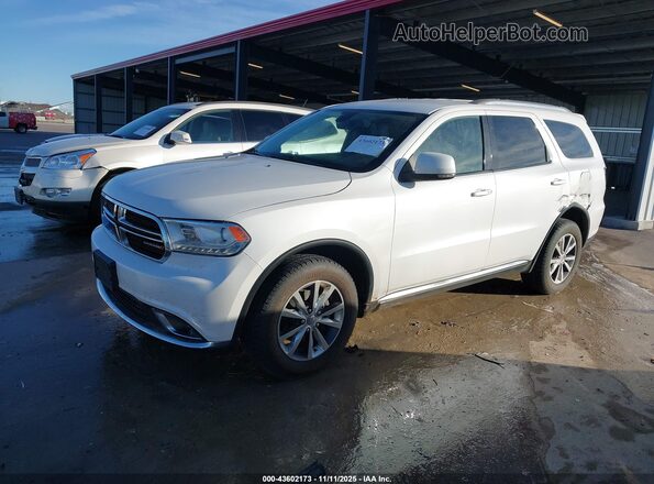 1C4RDJDG7GC486470 2016 DODGE DURANGO White Передня ліва чверть