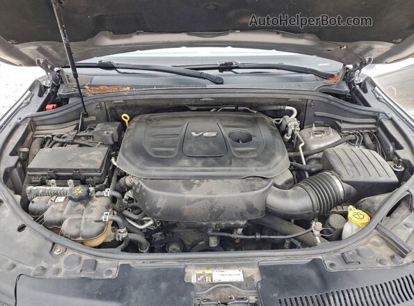 1C4RDJDG8HC732962 2017 DODGE DURANGO Gray Widok komory silnika
