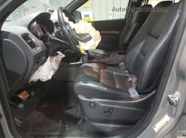 1C4RDJDG8LC372908 2020 DODGE DURANGO Gray Widok wnętrza z przodu