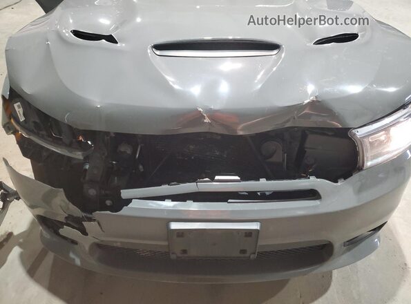 1C4RDJDG8LC372908 2020 DODGE DURANGO Gray Widok komory silnika