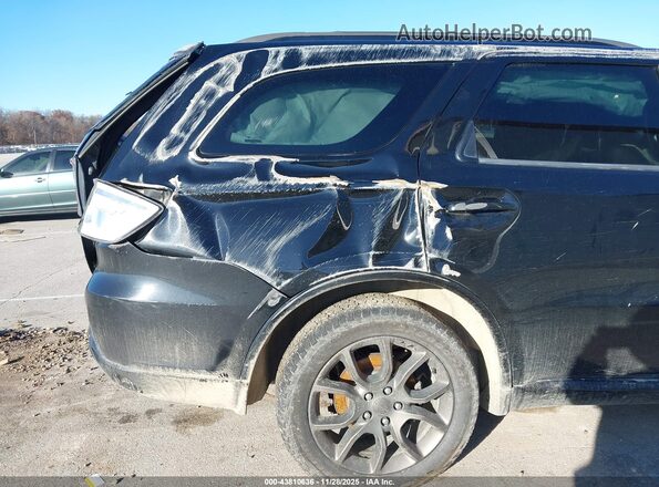 1C4RDJDG9HC630344 2017 DODGE DURANGO Black Вид спереду