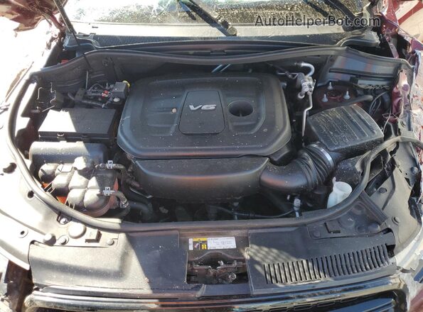 1C4RDJDGXJC409311 2018 DODGE DURANGO Бордовый 