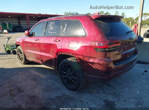 1C4RJEAG3JC339039 2018 JEEP GRAND CHEROKEE Burgundy Trasero izquierdo
