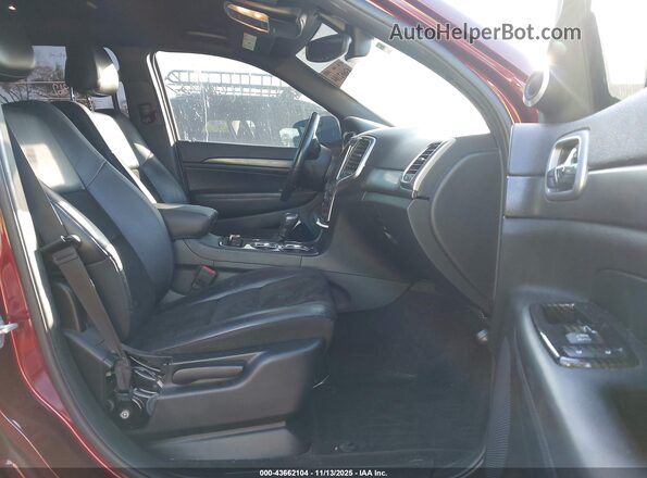 1C4RJEAG3JC339039 2018 JEEP GRAND CHEROKEE Burgundy Vista interior delantera