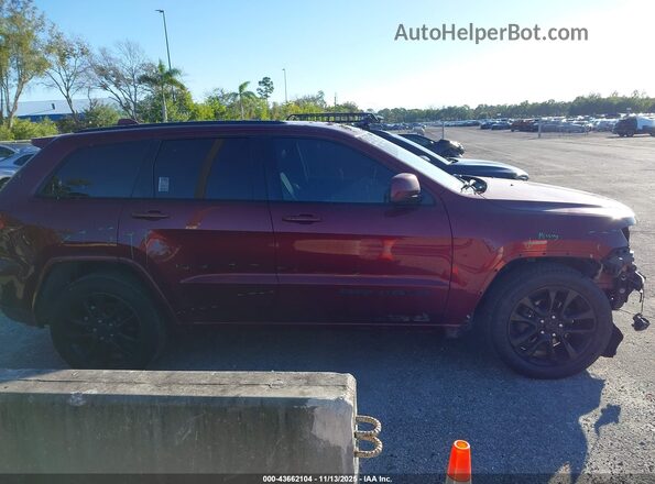 1C4RJEAG3JC339039 2018 JEEP GRAND CHEROKEE Burgundy Vista interior de 360 grados