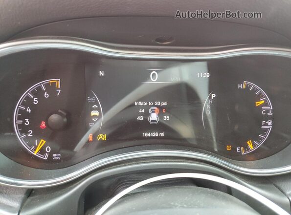 1C4RJEAG3LC282733 2020 JEEP GRAND Burgundy Instrument cluster view
