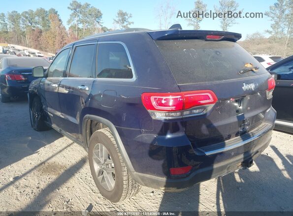 1C4RJEBG8HC617877 2017 JEEP GRAND CHEROKEE Blue Rear left