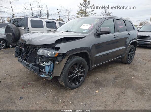 1C4RJFAG1HC924895 2017 JEEP GRAND CHEROKEE Серый Передняя левая четверть