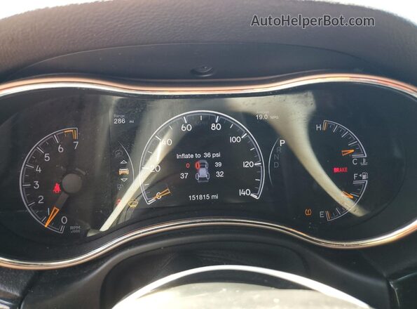 1C4RJFAG3GC367888 2016 JEEP GRAND Black ხელსაწყოთა პანელის ხედი