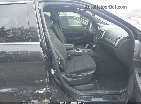 1C4RJFAG4GC445093 2016 JEEP GRAND CHEROKEE Black Widok wnętrza z przodu