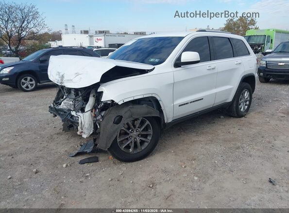 1C4RJFAG5MC524896 2021 JEEP GRAND CHEROKEE White Առջևի ձախ երեք քառորդ տեսարան