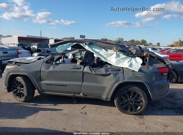 1C4RJFAG8MC687865 2021 JEEP GRAND CHEROKEE Gray Rear interior view