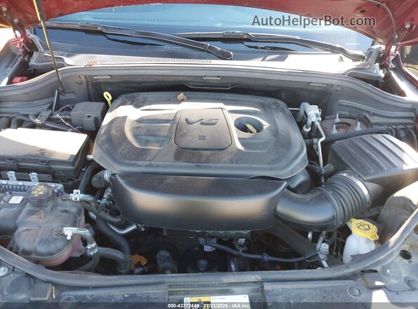 1C4RJFBG0MC580839 2021 JEEP GRAND CHEROKEE Бордовый Вид сзади