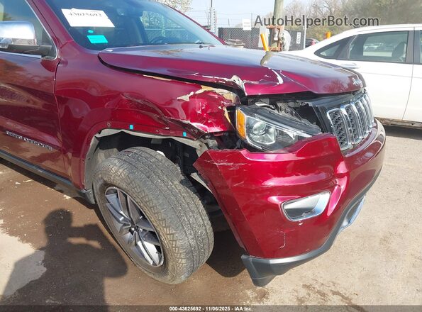 1C4RJFBG0MC588908 2021 JEEP GRAND CHEROKEE Red Front view