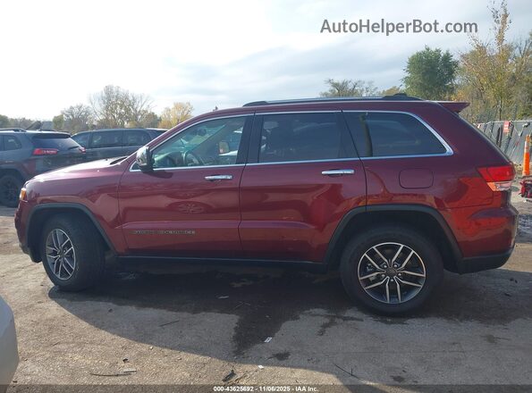 1C4RJFBG0MC588908 2021 JEEP GRAND CHEROKEE Red 360 interior view