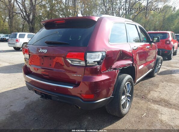 1C4RJFBG0MC588908 2021 JEEP GRAND CHEROKEE Red Rear right