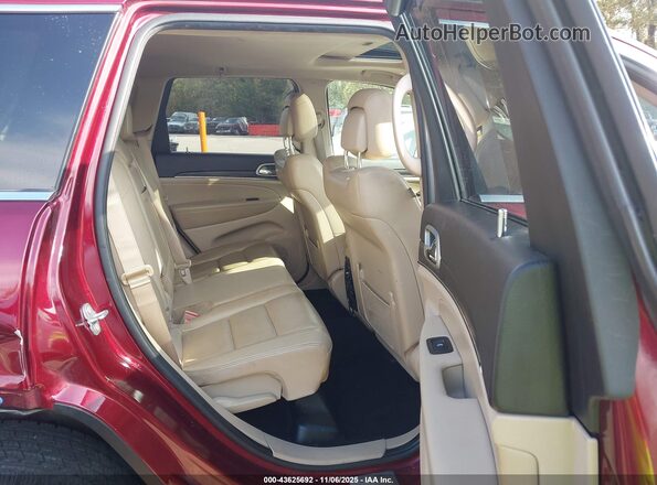 1C4RJFBG0MC588908 2021 JEEP GRAND CHEROKEE Red VIN sticker view