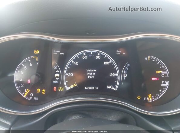 1C4RJFBG3GC495885 2016 JEEP GRAND CHEROKEE Gray Vista de los asientos traseros