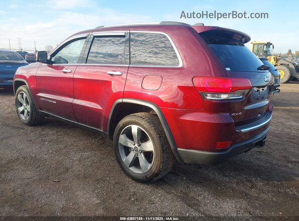 1C4RJFBG3GC495885 2016 JEEP GRAND CHEROKEE Gray Trasero izquierdo