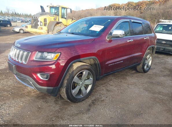 1C4RJFBG3GC495885 2016 JEEP GRAND CHEROKEE Gray Vista tres cuartos delantera izquierda