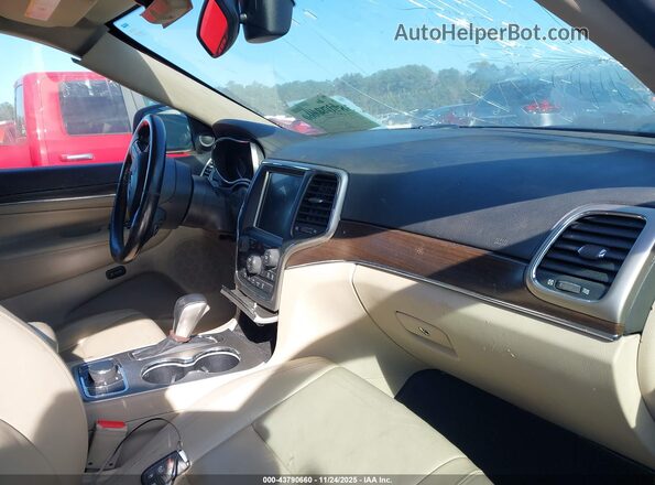 1C4RJFBG7HC765136 2017 JEEP GRAND CHEROKEE Бордовый Вид салона спереди