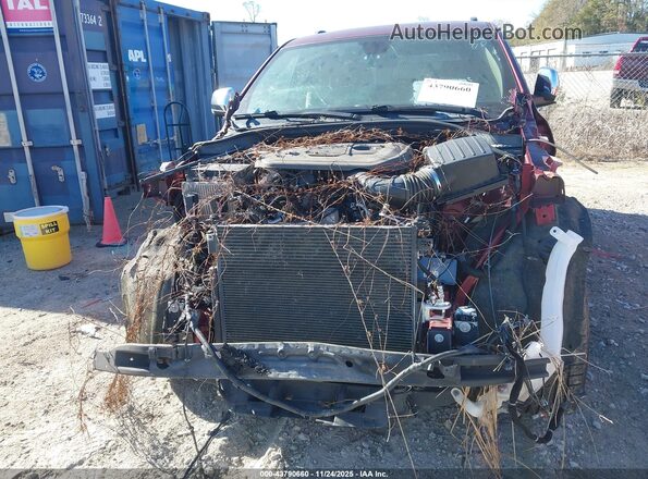 1C4RJFBG7HC765136 2017 JEEP GRAND CHEROKEE Бордовый Вид спереди