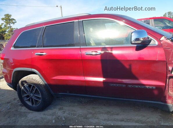 1C4RJFBG7HC765136 2017 JEEP GRAND CHEROKEE Бордовый Панорамный вид салона 360°