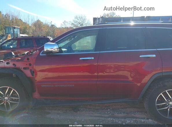 1C4RJFBG7HC765136 2017 JEEP GRAND CHEROKEE Бордовый 
