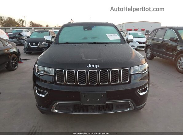 1C4RJFBG8LC254690 2020 JEEP GRAND CHEROKEE Black Widok zestawu wskaźników