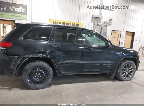 1C4RJFBG9HC718643 2017 JEEP GRAND CHEROKEE Black Vista interior trasera