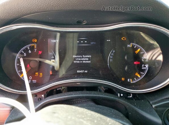 1C4RJFBG9LC137927 2020 JEEP GRAND Blue Instrument cluster view