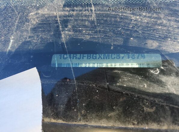 1C4RJFBGXMC871879 2021 JEEP GRAND White Вид підкапотного простору