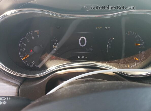 1C4RJFCG6LC423359 2020 JEEP GRAND White Вид щитка приладів
