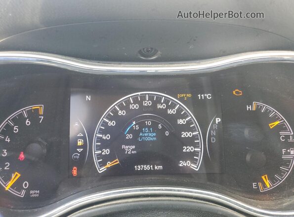 1C4RJFJG0LC186435 2020 JEEP GRAND White Instrument cluster view