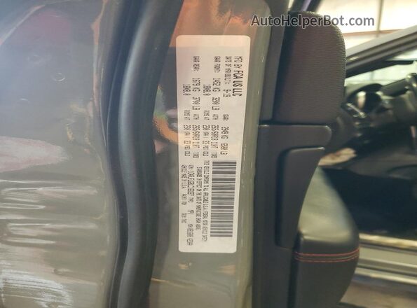 1C4RJFLG9LC162227 2020 JEEP GRAND Gray VIN sticker view